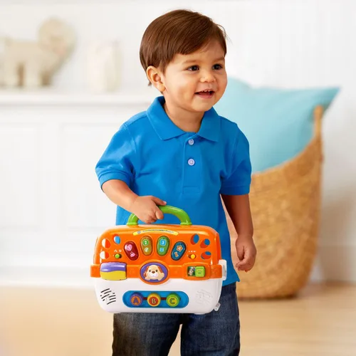 Vista 6 de VTech Care for Me - Juguete portador de aprendizaje, color naranja