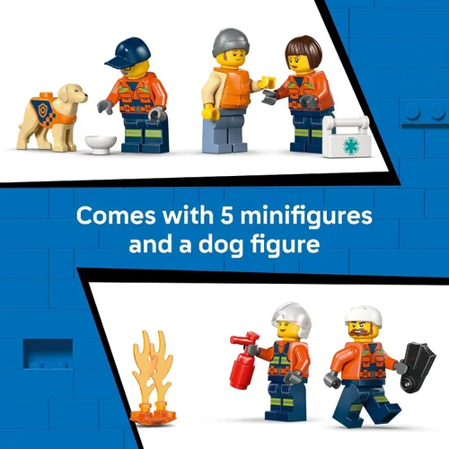 Vista 6 de LEGO City Coast Guard Rescue Boat & Helicopter 60504