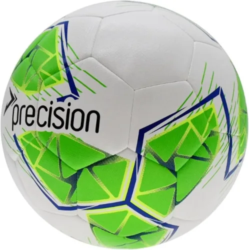 Vista 4 de Precision Fusion Sala Futsal Ball Official FIFA Football, Indoor Training, Hybrid PU, Low Rebound, Enhanced Control, White