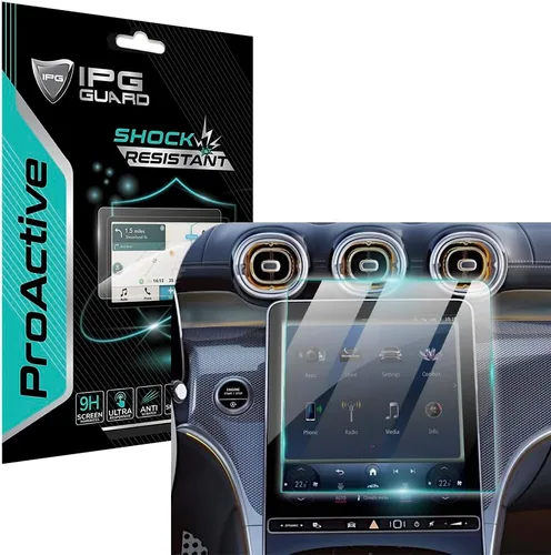 Vista 11 de IPG Para MERCEDES BENZ Command Touchpad Controller Protector de hidrogel Invisible Ultra HD Película transparente anti arañazos