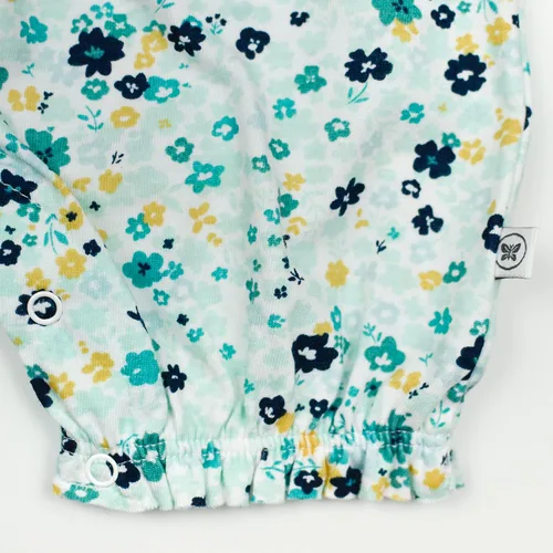 Vista 5 de HonestBaby Multipack Short Romper Sets and Dresses 100% Organic Cotton for Infant Baby, Toddler Boys, Girls, Unisex (LEGACY)