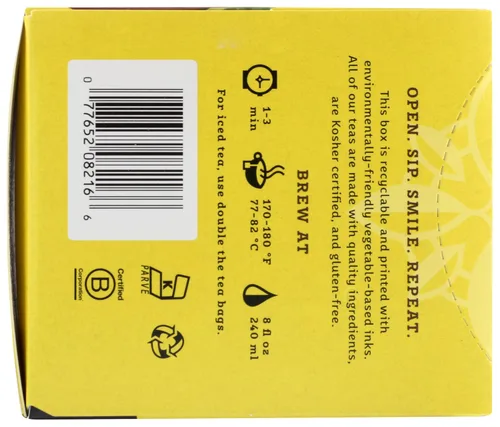 Vista 3 de Asian Pear Harmony GreenTea Stash Tea 18 Bolsa