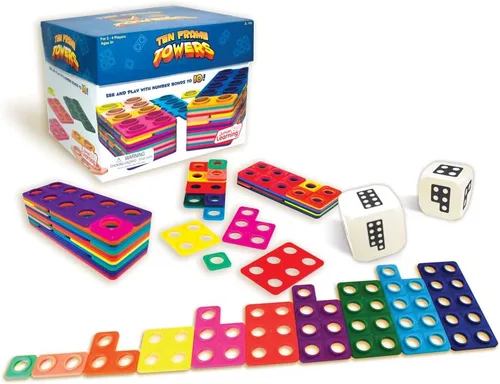 Vista 2 de Ten Frame Towers Juegos de mesa
