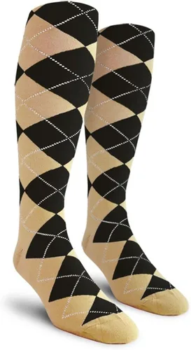 Vista 10 de Golf Knickers Calcetines Coloridos de Algodón Argyle hasta la Rodilla para Hombres, Mujeres y Jóvenes (AA-ZZ)