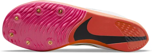Vista 2 de Nike ZoomX Dragonfly - Pico de distancia para pista y campo (M 13W 14.5, blanconegronaranja láser)