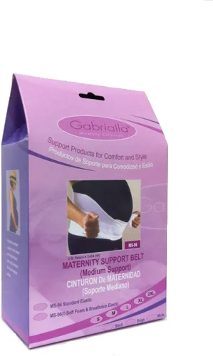 Vista 3 de GABRIALLA - Banda para el vientre para embarazo, más de 1 millón de madres felices, diseño seguro para bebés, cinturón de apoyo de maternidad suave