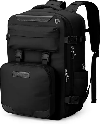 Vista 18 de Maelstrom - Mochila de viaje para hombres y mujeres, portátil de 17.3 pulgadas con compartimento para zapatos Detachable Crossbody Bag