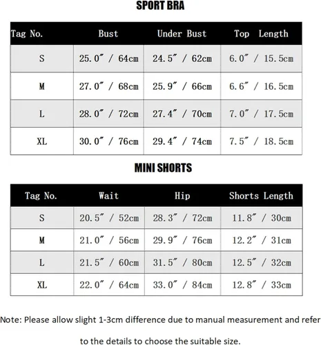 Vista 7 de Conjuntos de entrenamiento para mujer, 2 piezas, brasier deportivo recortado en capas y cintura en V, pantalones cortos para correr, gimnasio, yoga