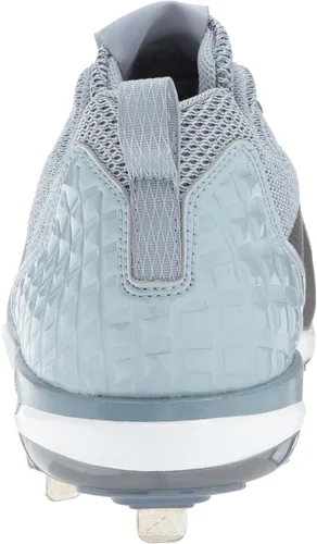 Vista 3 de adidas Freak X Carbon Mid - Tenis de béisbol para hombre Onix Silver Met gris claro 10