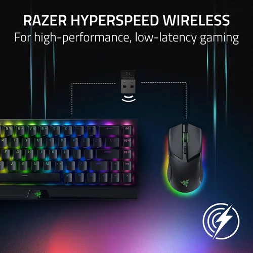 Vista 7 de Razer Cobra Pro - Mouse inalámbrico para juegos 10 controles personalizables - Iluminación Chroma RGB - Sensor óptico de 30 K - Interruptores Gen-3