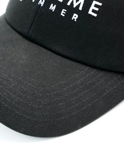 Vista 5 de Supreme Trimmer Sombrero - Sombrero negro, gorra blanca con logotipo de golfbéisbol, Negro