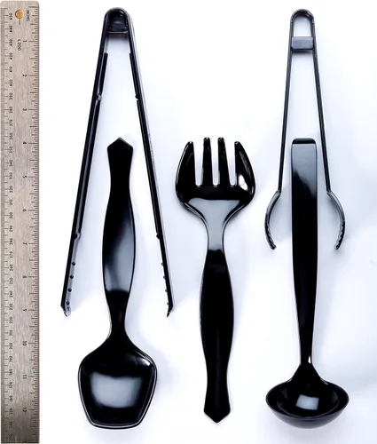 Vista 3 de Transitions2earth EcoPure - Utensilios biodegradables para servir económicos, 18 unidades, aptos para el medio ambiente, sin BPA, resistentes