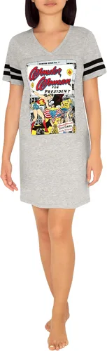 Vista 6 de Smart & Sexy Camisa de dormir extragrande con cuello en V para mujer Amarillo