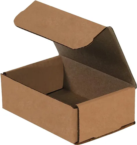 Vista 6 de Aviditi M642K Cajas de cartón corrugado para envíos, 6 x 4 x 2 pulgadas; Kraft (50 Unidades)