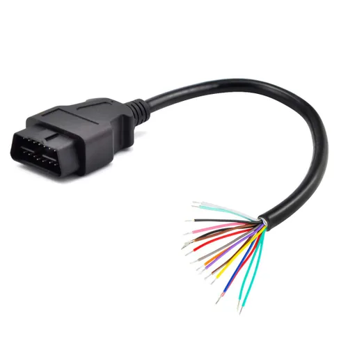 Vista 9 de iKKEGOL OBD OBDII J1962 - Conector hembra para abrir el cable, cable de extensión de diagnóstico OBD OBD2, coleta, adaptador USB Mobley DIY
