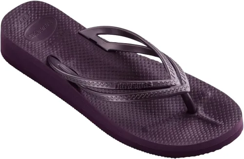 Vista 2 de Havaianas Sandalias de cuña para mujer gris acerogris acero