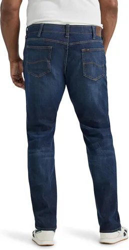 Vista 3 de Lee Pantalones Big & Tall Extreme Motion Athletic para Hombre, Corte Cónico azul Strike