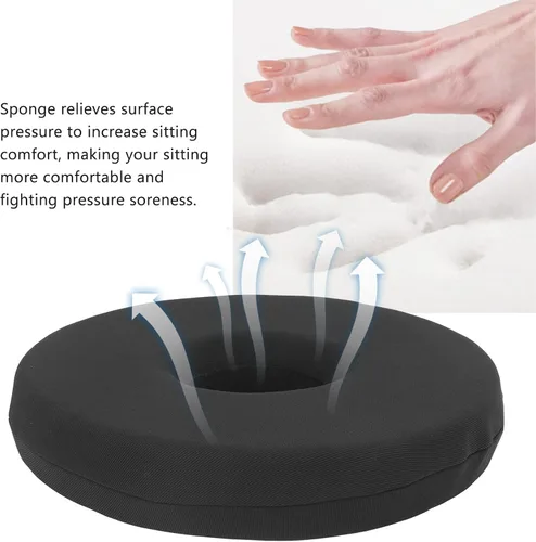 Vista 3 de Comfort Donut Pillow, Donut Pillow Comfortable Sponge for Pregnant Women for Postpartum Pain