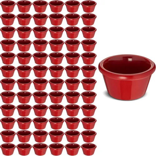 Vista 13 de Carlisle FoodService Products Ramekin Suave Melamina 2 Oz - Negro