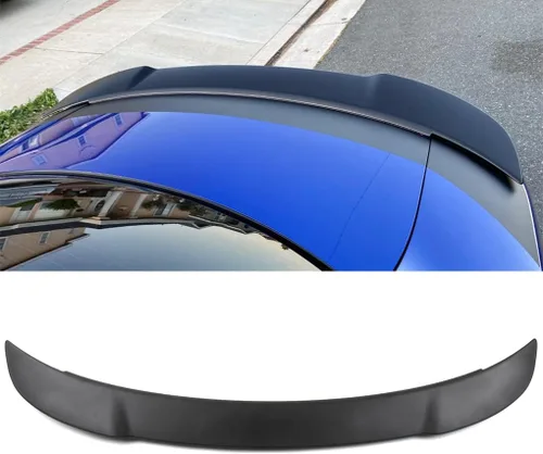 Vista 9 de SCITOO Alerón lateral compatible con Dodge Charger Sedán 2011-2020 negro mate estilo Hellcat para alerón trasero del maletero