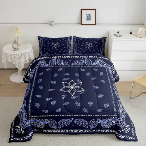 Vista 25 de Erosebridal Yoga Gifts Comforter Set for Kids Boys Girls Yoga Chakras Bedding Sun and Moon Duvet Set Boho Tribal Comforter Twin with 1 Pillowcase