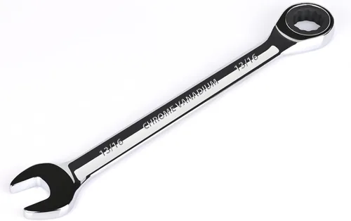 Vista 7 de Egofine Llave combinada de trinquete de 1 pulgada SAE, llave de engranajes de grado industrial con diseño de 12 puntos, trinquete de 72 dientes