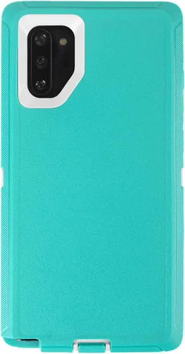 Vista 2 de AICase Funda para Galaxy Note 10, protección contra caídas de cuerpo completo, resistente, con protector de pantalla, a prueba de golpes, caídas