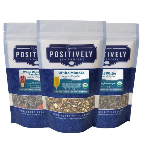 Vista 13 de Organic Positively Tea Company, Muestra de té negro, hoja suelta, 4 onzas, paquete de 3