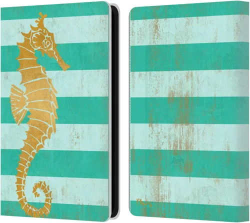 Vista 15 de Head Case Designs Funda de piel con licencia oficial de Paul Brent Agate Mermaid Coastal para Kindle Paperwhite 5 (2021)