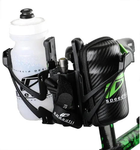 Vista 5 de Speedfil Cápsula de herramientas, soporte para kit de reparación de neumáticos de bicicleta
