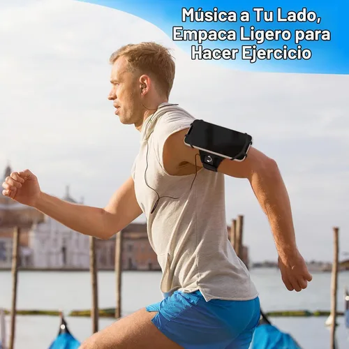 Vista 6 de MoKo Soporte de teléfono para correr, brazalete giratorio de 360°