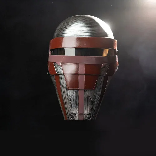 Vista 3 de Máscara Darth Revan para cosplay de resina de lujo para Halloween y adultos