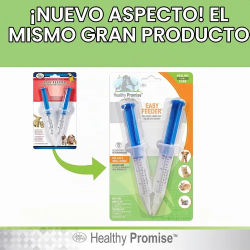 Vista 6 de Four Paws Jeringa de alimentación para mascotas Healthy Promise Easy Feeder