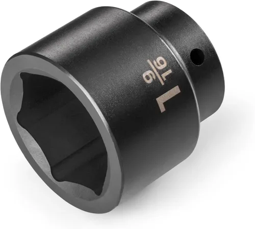 Vista 19 de TEKTON SID23025 Dado de impacto profundo de 6 puntos de 1 pulgada impulsor de 1/2 pulgada