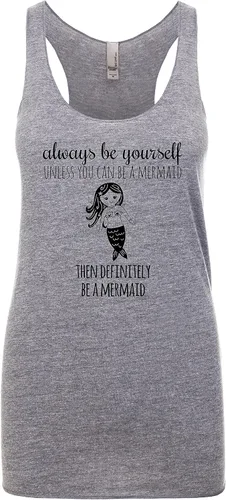 Vista 19 de Women's Graphic Racerback Tank Top, Shirts with Sayings, Yoga Tee