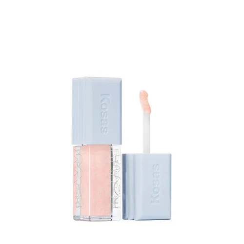 Vista 11 de Kosas Wet Lip Oil Gloss - Tratamiento hidratante y voluminizador de labios con ácido hialurónico y péptidos, acabado no pegajoso (sin abrir)
