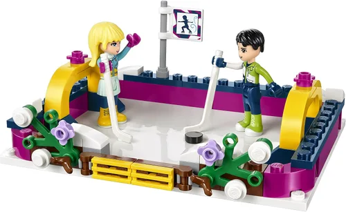 Vista 7 de LEGO Friends Snow Resort Ice Rink 41322 Kit de construcción (307 piezas)