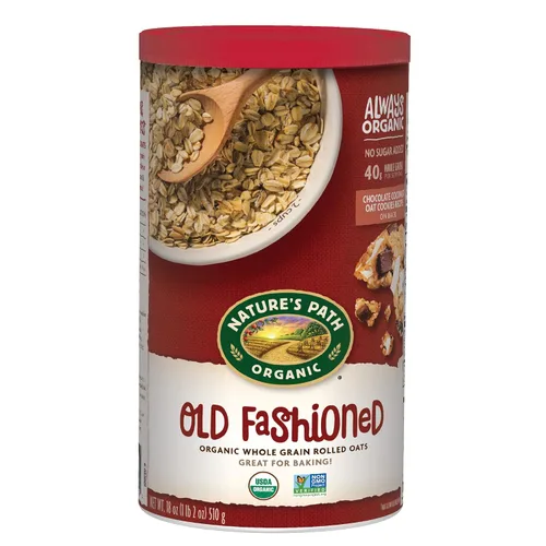 Vista 10 de Avena cortada con acero orgánica Nature's Path Quick Cook, 24 onzas (paquete de 1), sin transgénicos