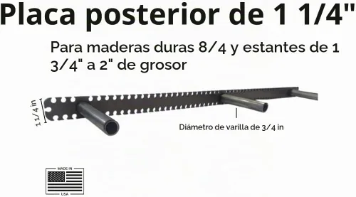 Vista 3 de Soportes flotantes para estantes, soportes Sheppard, fáciles de instalar, resistentes (10 pulgadas)