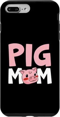 Vista 9 de Funda para iPhone 14 Pig Mom Pig Whisperer Piggy Pig Lover Día de la Madre