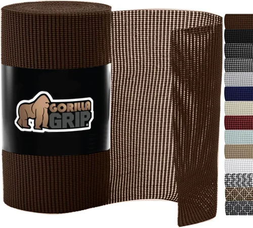 Vista 27 de GORILLA GRIP powerGRIP - Forro para estante de cajón y gabinete, agarre grueso y fuerte, forros no adhesivos que protegen armarios de cocina