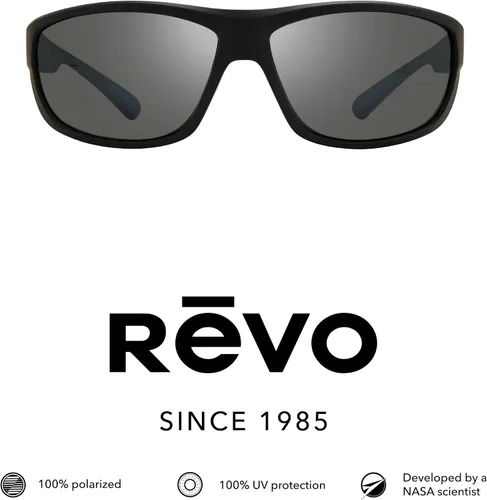 Vista 2 de Revo Gafas de sol Caper: lente polarizada con marco envolvente de rendimiento flexible