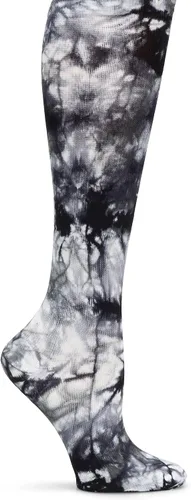 Vista 15 de Nurse Mates Calcetines de pantorrilla para mujer Compresión de 12-14 mmHg Soporte y comodidad superiores 1 par Tinte espacial Aqua Breeze