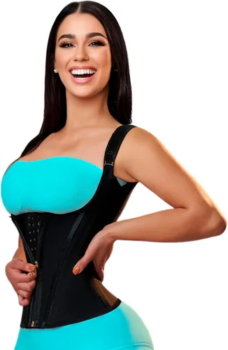 Vista 3 de Silueta Perfecta Faja moldeadora para mujer con control de abdomen, chaleco para entrenamiento de cintura, moldeador de cuerpo de reloj de arena