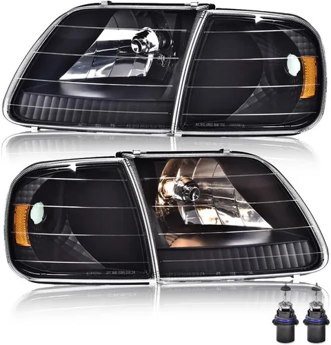 Vista 12 de Faros delanteros PIT66 compatibles con Ford F150 1997-2003, 04 F150 Heritage