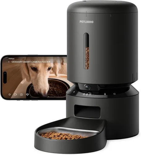 Vista 9 de PETLIBRO Comedero automático para gatos – Dispensador programable de alimentos para mascotas de 3 litros con almacenamiento hermético, control