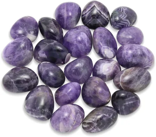 Vista 9 de Piedras de obsidiana negra, piedras pulidas y rocas, cristales curativos naturales para equilibrio de chakras, meditación, decoración espiritual