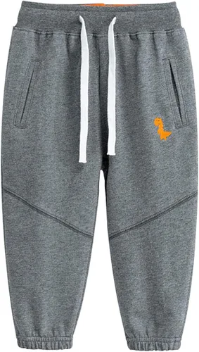Vista 2 de Fruitsunchen Pantalones deportivos de dinosaurio para niños pequeños (paquete de 1, 2 unidades)