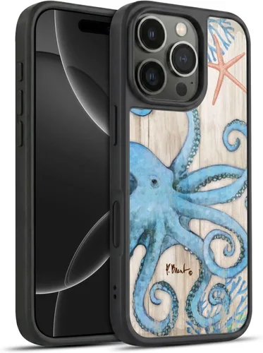 Vista 70 de Head Case Designs Officially Licensed Paul Brent Agate Mermaid Coastal Gel Armor Case [Military Grade Drop Protection] Compatible with Apple iPhone