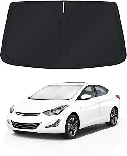 Vista 33 de KUST Parasol para parabrisas para BMW X1 F48 2016, 2017, 2018, 2019, 2020, 2021, 2022, accesorios de ajuste personalizado, parasol plegable